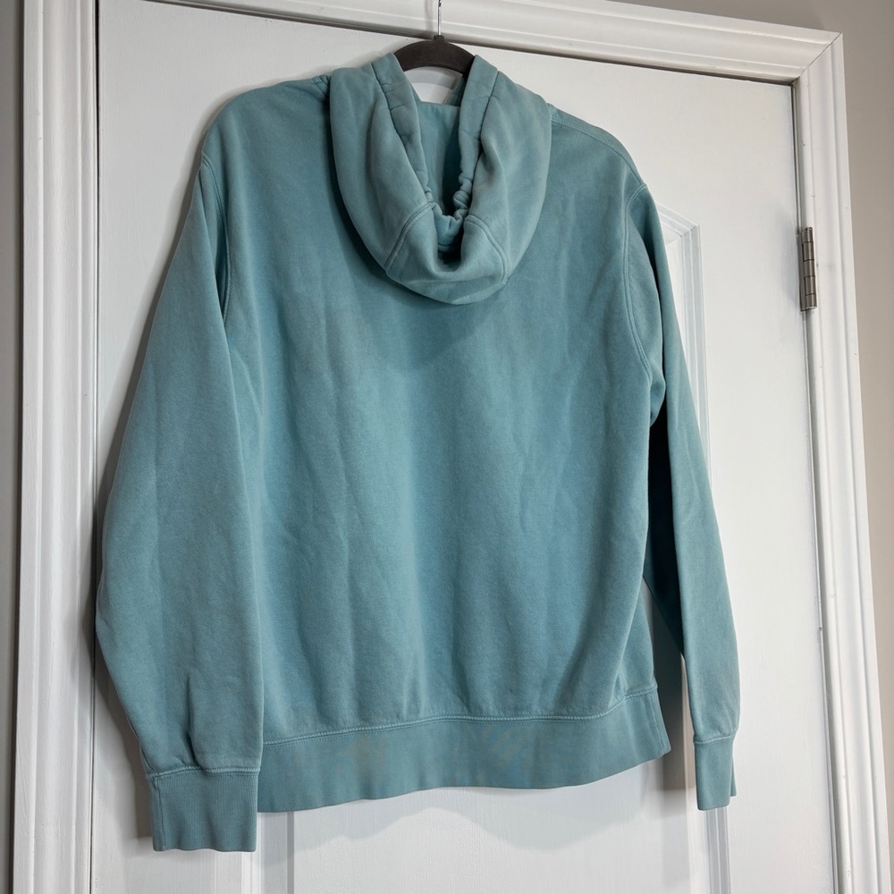Nike Light Blue Logo Hoodie Size Medium (Flaws) - Picture 5 of 5